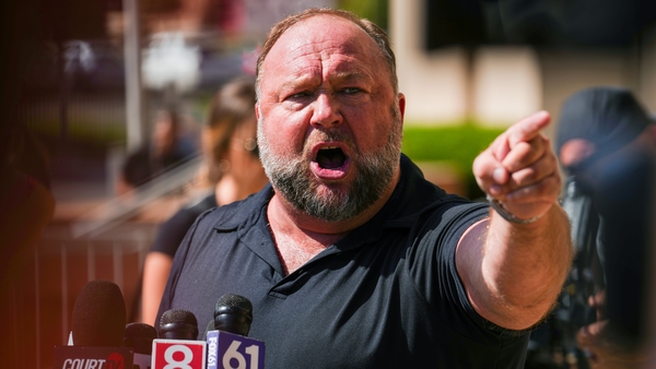 Jones had claimed that the killing of 20 students and six staff members at Sandy Hook Elementary School was staged