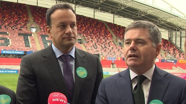 The Tánaiste Leo Varadkar and the Minister for Finance Paschal Donohoe were speaking in Limerick today