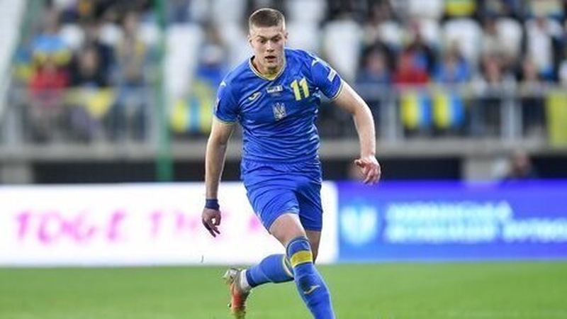 Artem Dovbyk scored twice for Ukraine