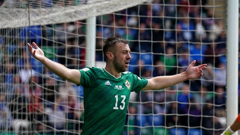 Conor McMenamin has three caps for Northern Ireland