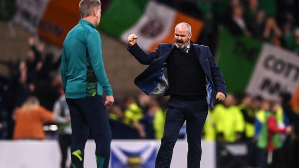 "I said to the boys at half-time just to stay patient and keep working the ball into good areas"