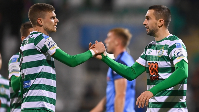 College old boy Farrugia (r) came back to haunt his former club