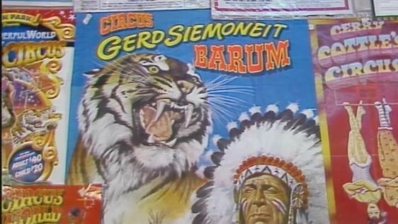 Faces and Places Circus Collection in Killorglin 1987