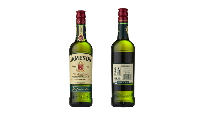 The digital labelling initiative is starting with a European pilot programme across Pernod Ricard's strategic international brands, include Jameson Irish whiskey
