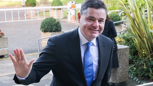 Paschal Donohoe is President of the Eurogroup and Minister for Public Expenditure