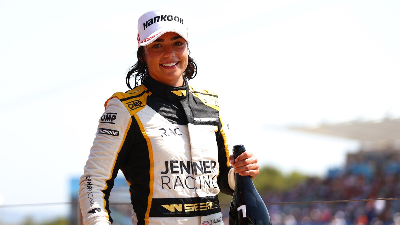 Donegan raced against W Series star Jamie Chadwick in the junior categories