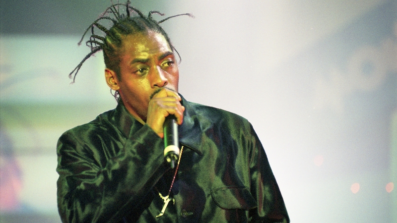 Coolio, pictured performing at the 1997 MOBO awards in London