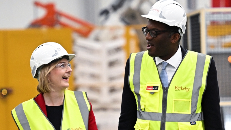 UK Prime Minister Liz Truss and UK Chancellor Kwasi Kwarteng (File image)