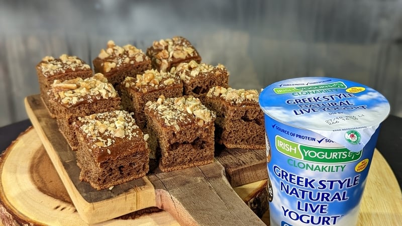 Eunice's Irish yogurt coffee cake: Today