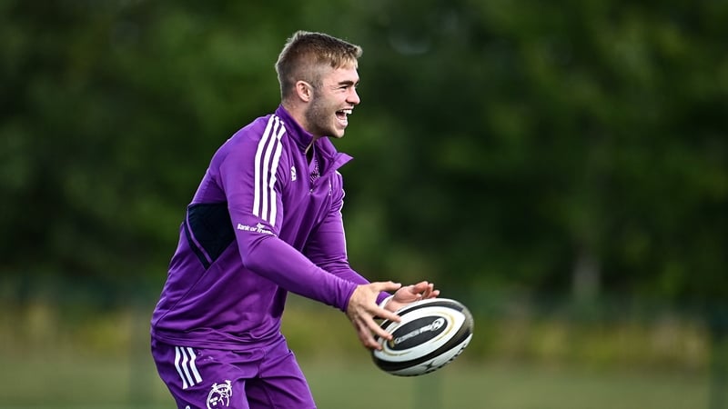 Munster's Jack Crowley has been named at 10 for Emerging Ireland