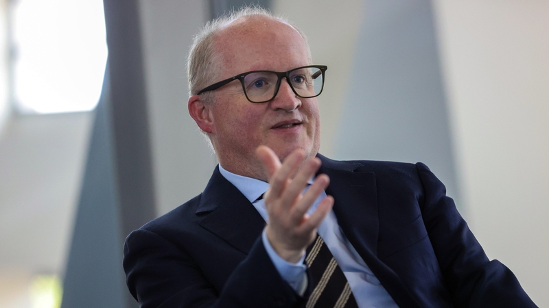 ECB chief economist Philip Lane today held a lecture at Trinity College Dublin