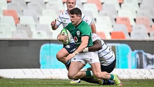 Munster's Calvin Nash scored one of the eight tries