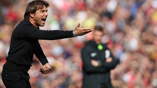 Conte wasn't happy after the North London derby