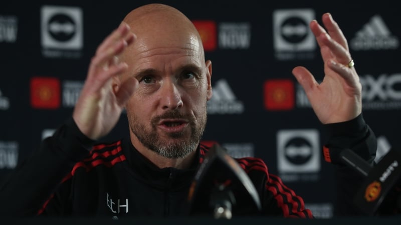 United boss Erik ten Hag