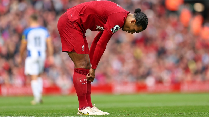 Virgil van Dijk and his team-mates conceded three goals on Saturday