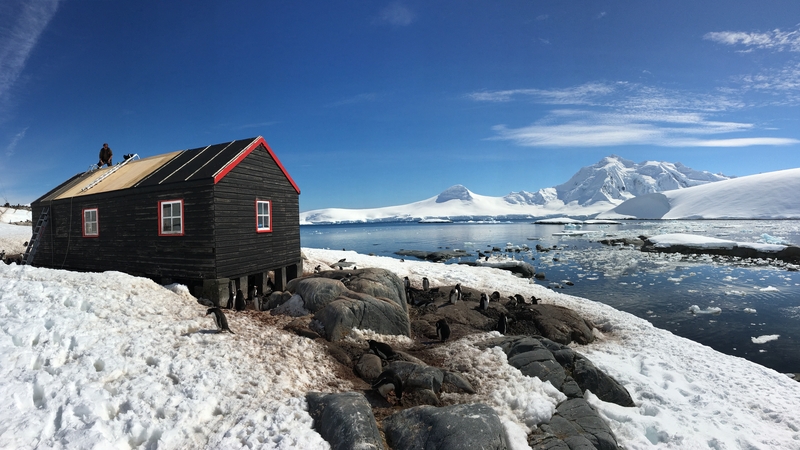 Historic site Port Lockroy, on Goudier Island, is home to the world's most remote post office and museum