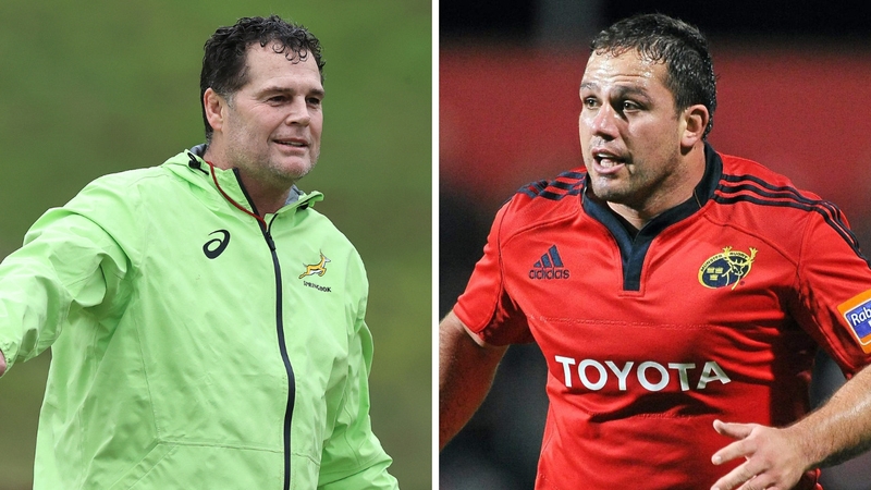 Rassie Erasmus and Wian du Preez will form part of the South Africa 'A' coaching team