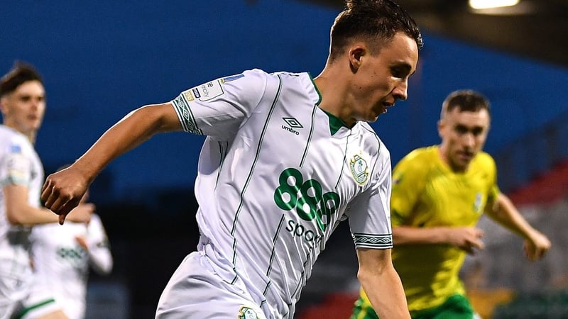 Mikey Leddy was on target for Shamrock Rovers