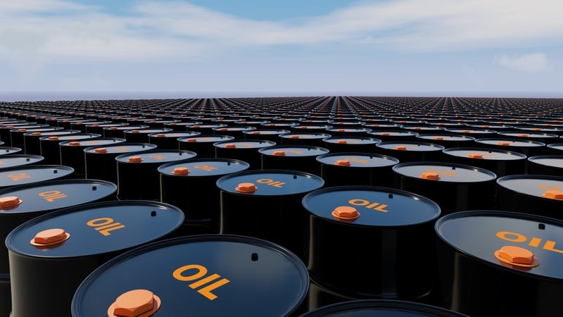 World oil prices rose by about 6% last week