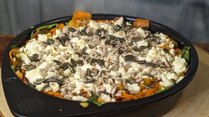 Daniel's Autumnal vegetarian frittata: Today