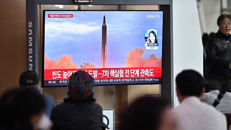 North Korea have launched many ballistic missiles in recent weeks
