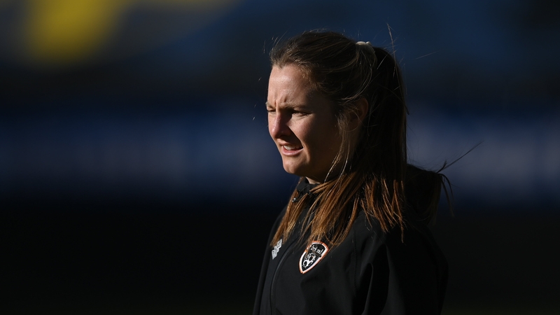 Republic of Ireland striker Kyra Carusa