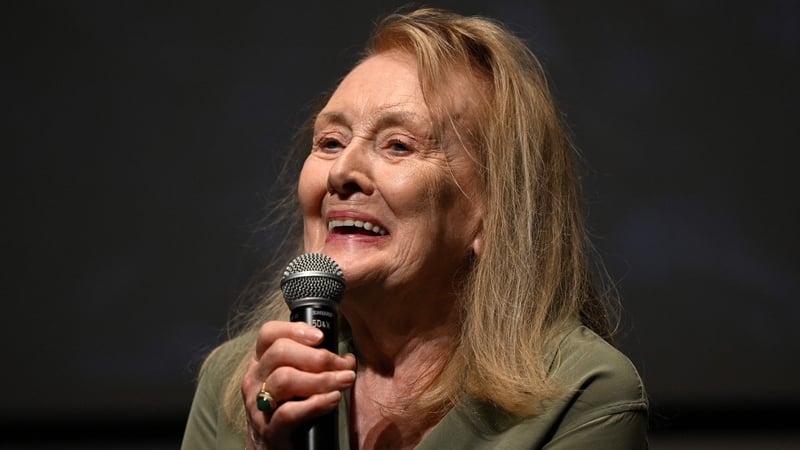 Annie Ernaux pictured at the Cannes Film Festival last May