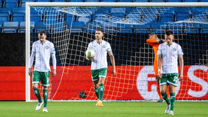 Shamrock Rovers went behind in the 10th minute