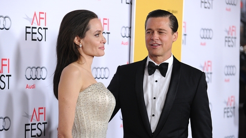 Angelina Jolie and Brad Pitt