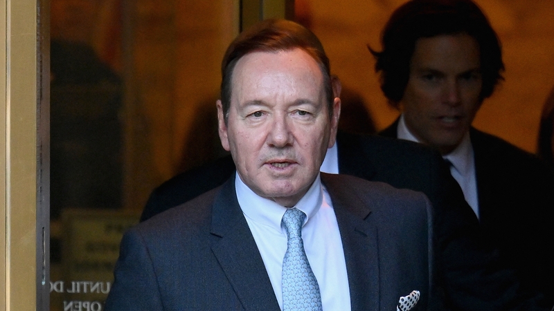Kevin Spacey leaves the United States District Court for the Southern District of New York