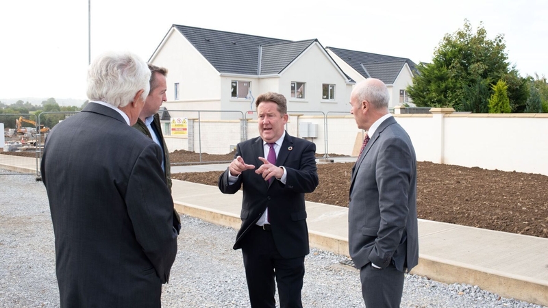 Housing Darragh O'Brien at the Clonmore development