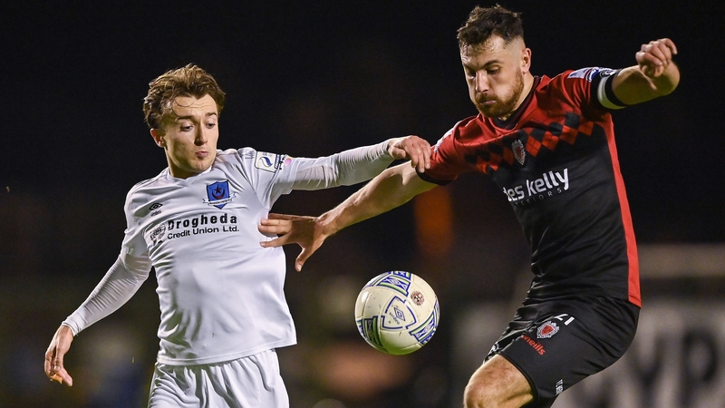 Jordan Flores saw red for Bohemians