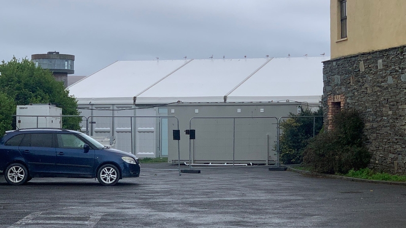 The group had been living in the tent in Tralee for more than 15 weeks