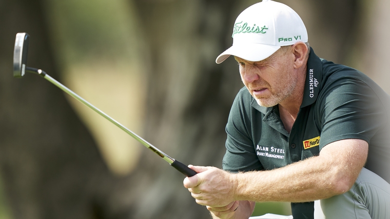 Stephen Gallacher sits atop the leaderboard alongside Paul Waring