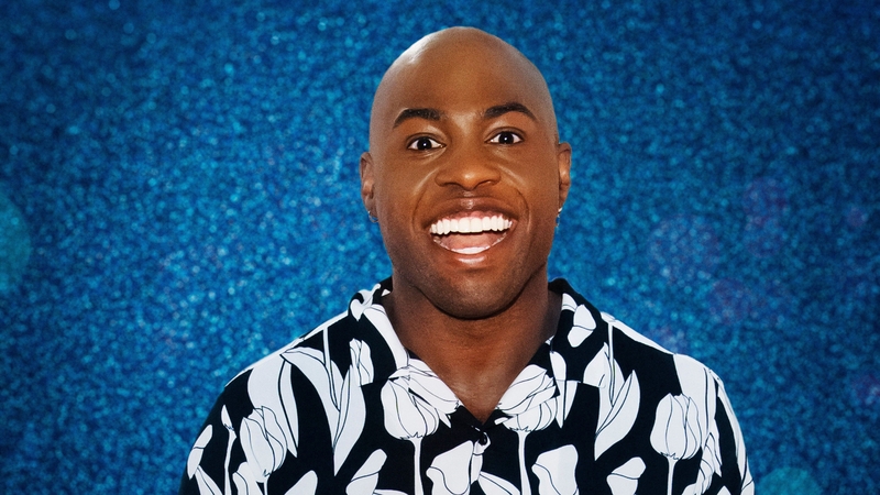 Darren Harriott - "I've got giant feet. I can't skate. I don't really dance. What am I doing? Help me. I'm panicking"