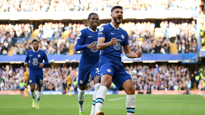 Armando Broja scored his first Chelsea goal