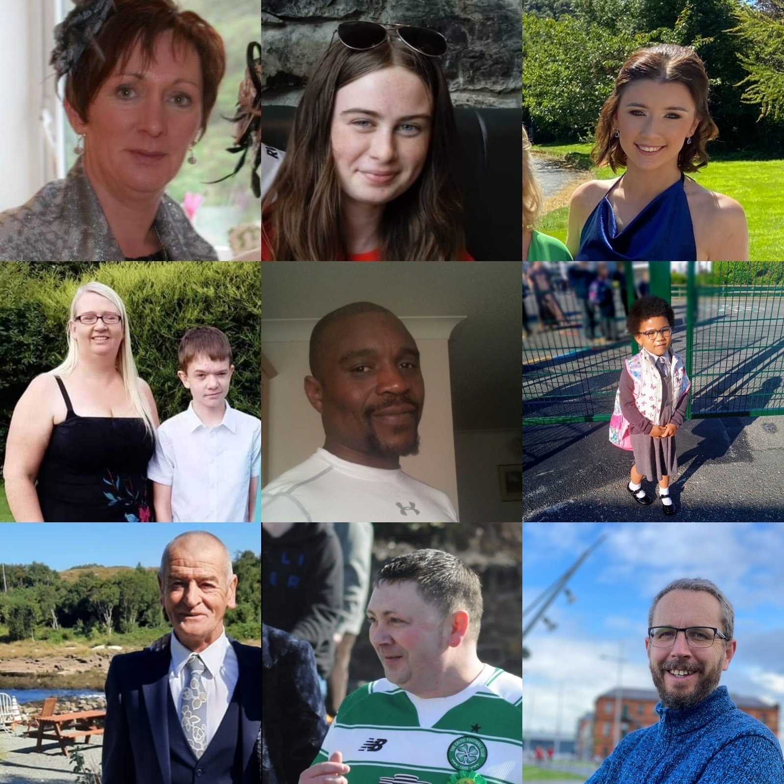 The victims of the explosion in Creeslough