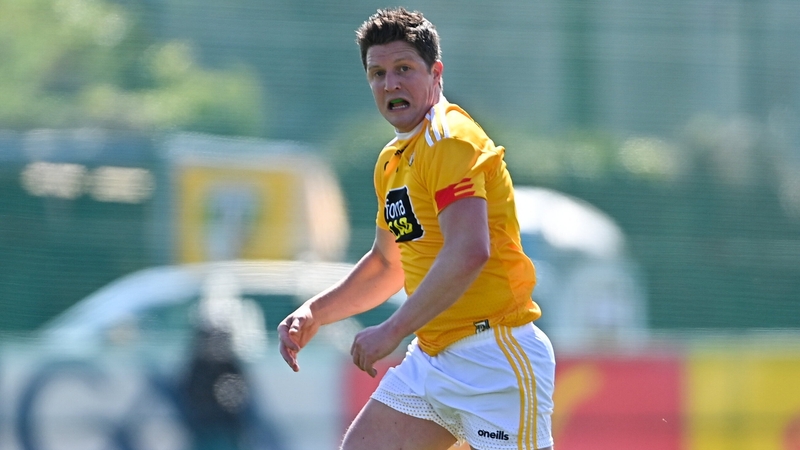Tomás McCann kicked five frees for Cargin at Corrigan Park