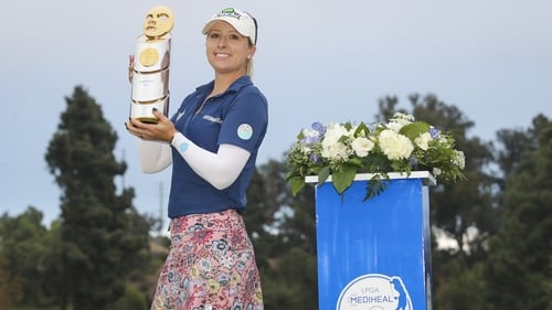 It was a one-shot win in the end for the English competitor