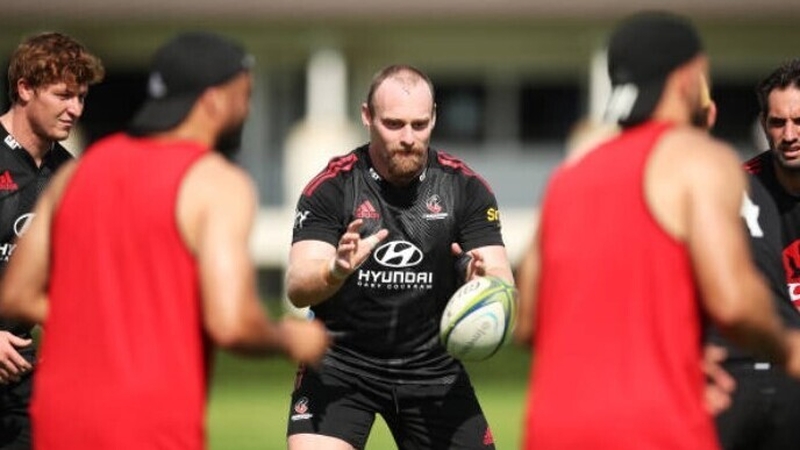 Oli Jager has become a key player for the Crusaders having moved to New Zealand in 2013