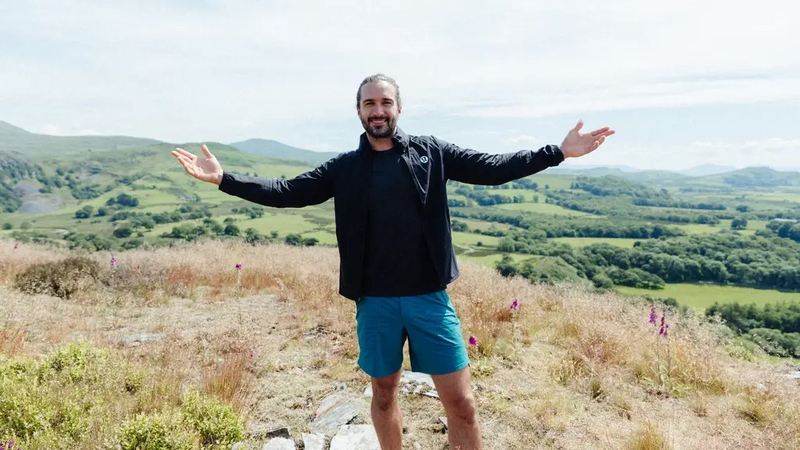 The fitness coach and author recently became a father for the third time. By Katie Wright.