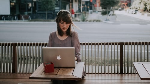 Are you using the free wifi in a local cafe like one of our experts? Photo: Christin Hume/ Unsplash