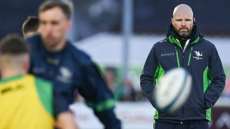Pete Wilkins (right) says Connacht will need to be at their defensive best against Leinster
