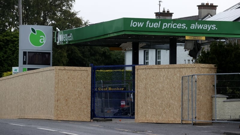 Ten people died in the explosion at a service station and apartment building in the village on 7 October