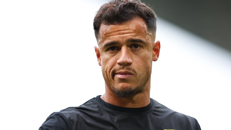 Former Barcelona and Liverpool star Philippe Coutinho has failed to score or assist a goal in 10 games this season