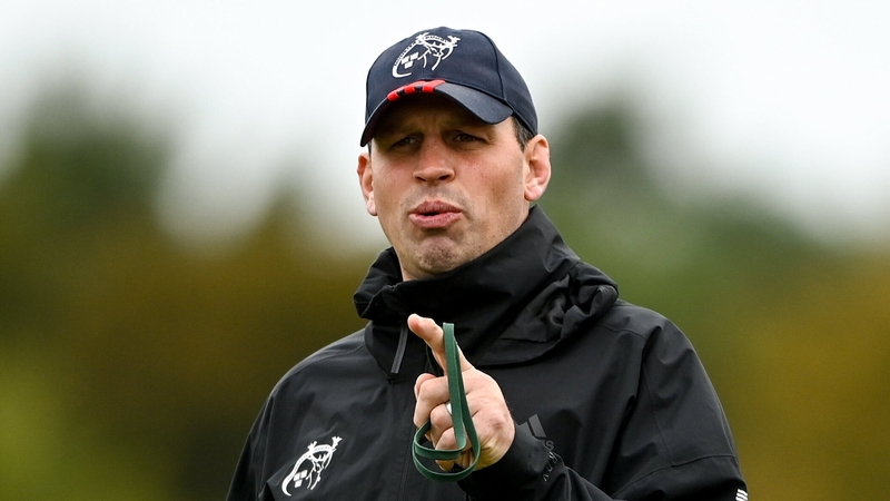 Denis Leamy returns for his first game at Thomond Park as part of the Munster coaching team