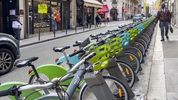 The study found that e-bike users took longer trips but were more likely to have an accident (file image)