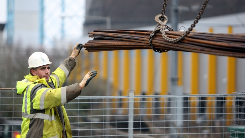 Construction production volumes increased by 2.8% in the first quarter of this year compared to the same time last year, new CSO figures show