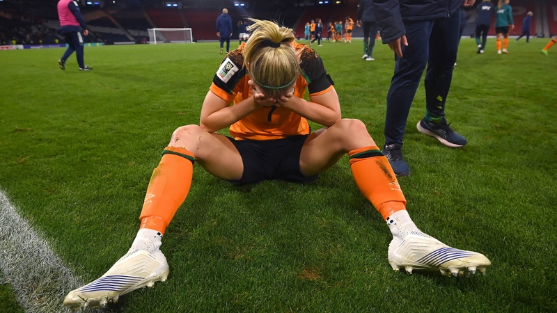 Diane Caldwell soaks it all up at Hampden Park