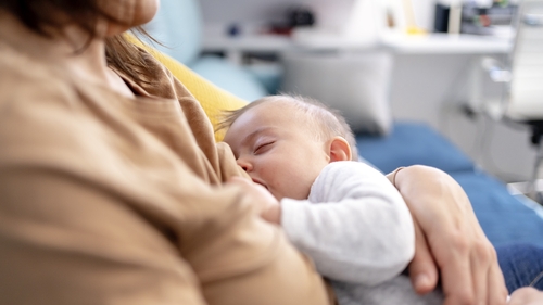 The Seanad heard Ireland's breastfeeding rates are among the lowest in the world (file image)